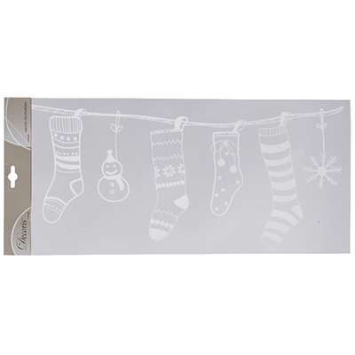 Autocollant aux motifs de Noël - Stickers vitrines-1