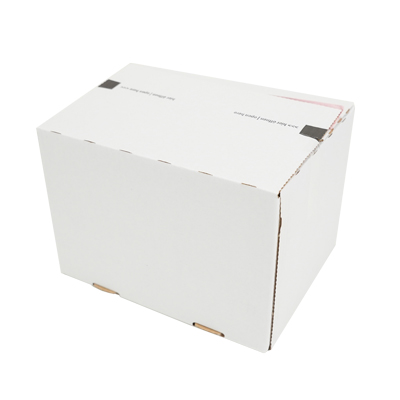 Carton à fond automatique - Blanc - L 18,9 x P 15,4 x H 13,1 cm - Paquet de 20 - Cartons d'expédition, Boîtes d'expédition-8