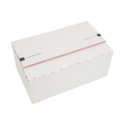 Carton à fond automatique - Blanc - L 30,6 x P 18,6 x H 12,7 cm - Paquet de 20 - Cartons d'expédition, Boîtes d'expédition-7