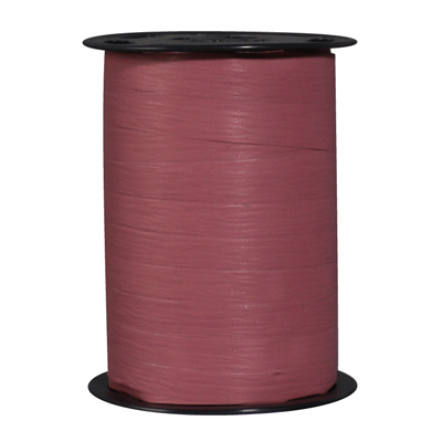 Bolduc mat amarante 10 mm x 250 m polypropylène - Bolducs unis