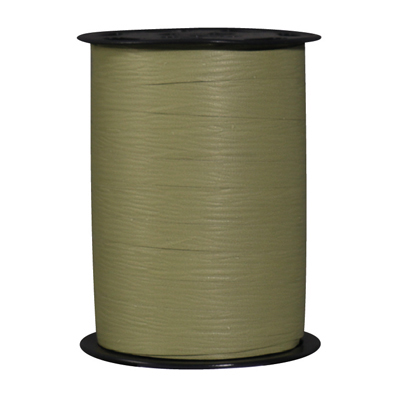 Bolduc mat kaki 10 mm x 250 m polypropylène - Bolducs unis