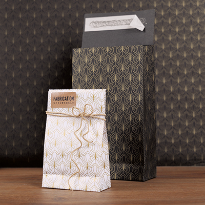 Pochettes cadeau Artdéco - Pochettes cadeaux luxe-1