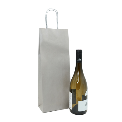 Sacs kraft 1 bouteille - Sacs pour bouteilles de vin-2