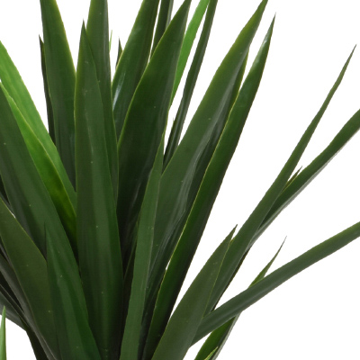 Yucca synthétique en pot - Plantes et fleurs artificielles-1