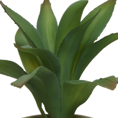 Succulente synthétique en pot - Plantes et fleurs artificielles-1