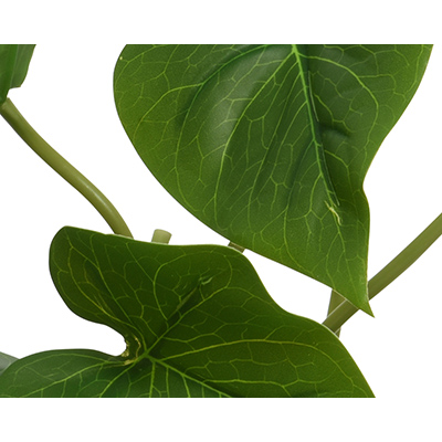 Plante verte synthétique en pot - Plantes et fleurs artificielles-2
