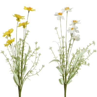 Fleur sur tige synthétique - Plantes et fleurs artificielles