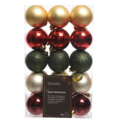 Boules de Noël incassables - Boules