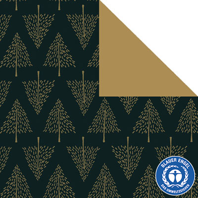 Papier cadeau Aarau - Papier cadeaux couchés à motifs