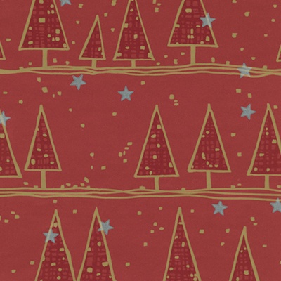 Papier cadeau Alpach - Papier cadeaux couchés à motifs