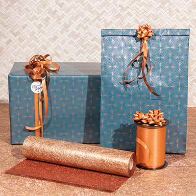 Papier cadeau Wendy - Papier cadeaux couchés à motifs-2