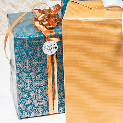 Papier cadeau Wendy - Papier cadeaux couchés à motifs-3
