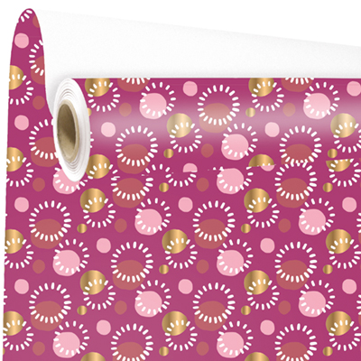 Papier cadeau Mathilde - Papier cadeaux couchés à motifs-1