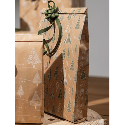 Pochettes cadeau Woody - Pochettes cadeaux à motifs-1