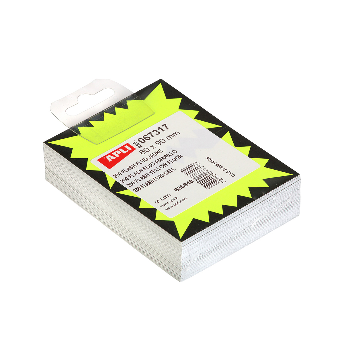 Éclatés fluo indélébiles - Cartons indélébiles