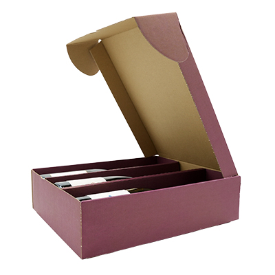 Boîtage 3 bouteilles - Coffrets pour bouteilles de vin, Boîtes pour bouteilles de vin-4