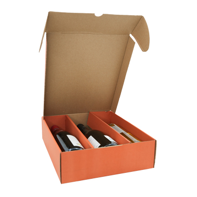 Boîtage 3 bouteilles - Coffrets pour bouteilles de vin, Boîtes pour bouteilles de vin-2