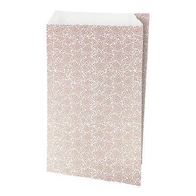 Pochette cadeau couché blanc origami cuivre 70g/m² 12+4,5x19,5 cm – Paquet de 250 - Pochettes cadeaux à motifs-2