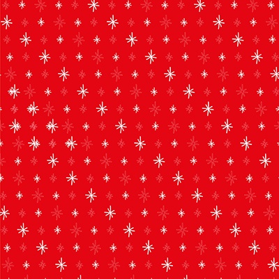 Papier cadeau couché rouge étoiles blanches 70 cm x 100 m 70 g/m² - Papier cadeaux couchés à motifs