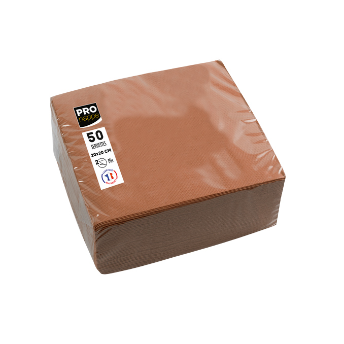 Serviettes cocktail Micro-gaufrées - Serviettes en papier-1