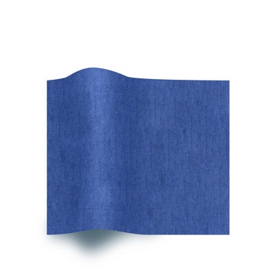 Papier de soie bleu marine 14 g/m², feuilles de 50 x 75 cm, rame de 240 feuilles - Papiers de soie