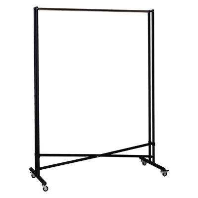 Portant droit pliant Croix - L 125 cm - H 170 cm - Portants à vêtements droits