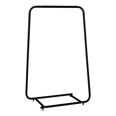 Portant droit noir - L 90 cm - H 160 cm - Portants droits
