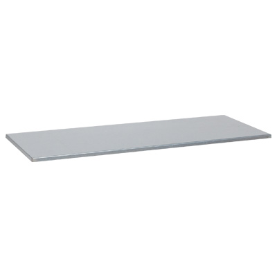Top zinc 119 x 50 cm, ép 0,8 mm pour comptoir caisse – Plateau zinc professionnel - Ligne Authentique