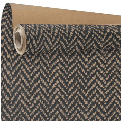 Papier cadeau Tricot - Papiers cadeaux kraft à motifs-1