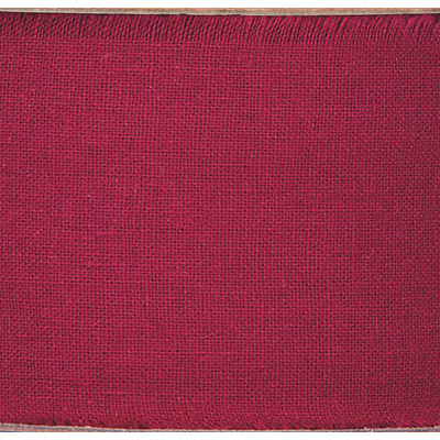 Ruban coton bordeaux 50 mm x 10 m - Rubans tissu, Cordons-1