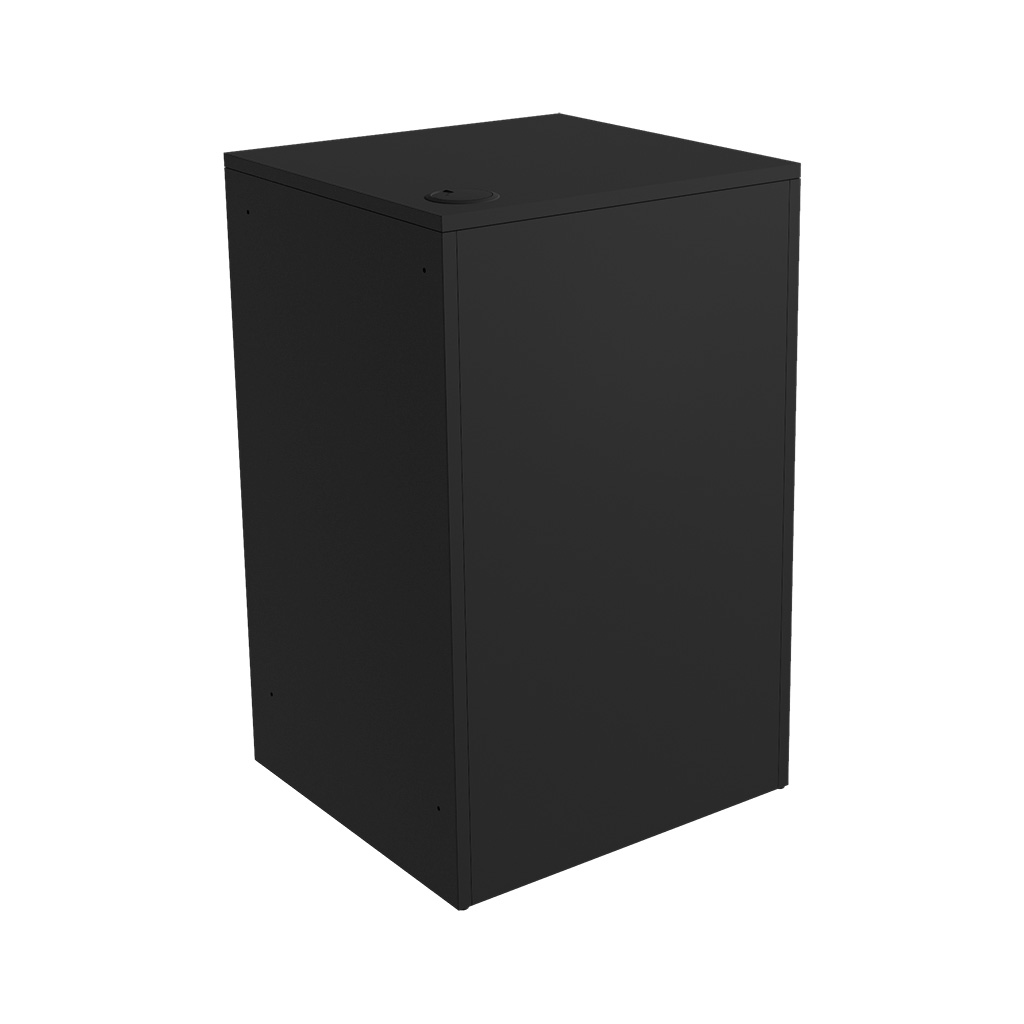 Caisse d'accueil Soft Black - L 55 x H 88 cm - Comptoirs Boutique