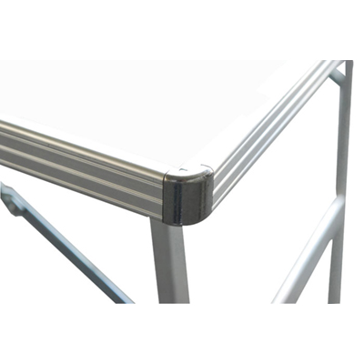 Table de marché pliante renforcée avec plateau 150 x 80 x 80 cm - Etalages de marché-1