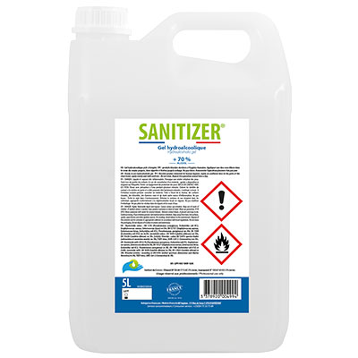Gel hydroalcoolique - bidon 5 l - Gel hydroalcoolique