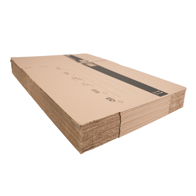 Caisse américaine carton, carton simple cannelure 60x30x30cm, paquet de 20 - Caisses américaines cartons-10