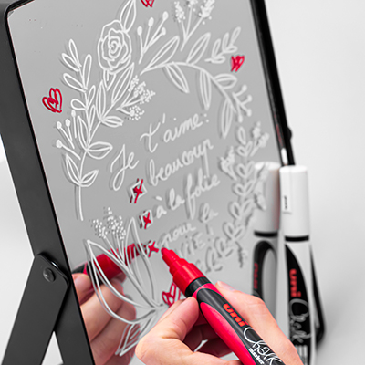 Marqueurs craie pointe ronde 1,8 - 2,5 mm, lot de 4 pièces - Marqueurs-3