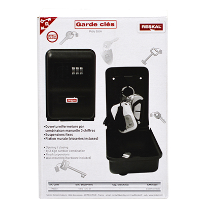 Boîte à clés sécurisée à combinaison 3 chiffres - Boîtes à clés et Armoires à clés-3