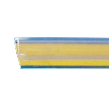 Profil porte-affiche pinçant L 100 cm x H 1,5 cm - Porte-affiches adhésifs