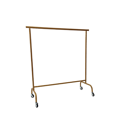 Portant droit fixe 150 x 160 cm - Or - Portants à vêtements droits