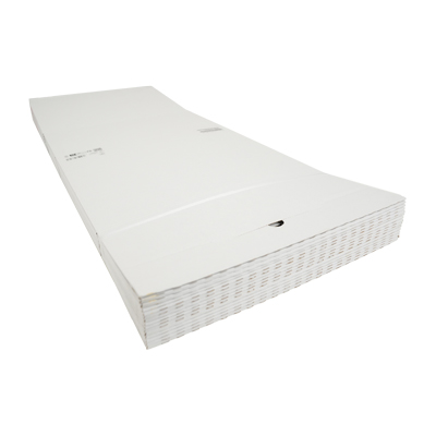 Boîte d'expédition blanche aller-retour fermeture adhésive 44,5x37,9x19,5 cm - Cartons d'expédition, Boîtes d'expédition-1
