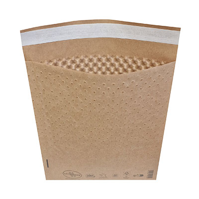 Pochettes matelassées à bulles kraft bi-couches 15x21,5 cm - Enveloppes à bulles