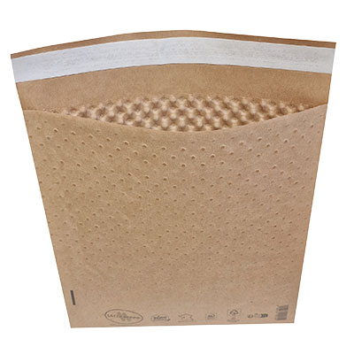 Pochettes matelassées à bulles kraft bi-couches 22x26,5 cm - Enveloppes à bulles