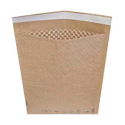 Pochettes matelassées à bulles kraft bi-couches 24x34 cm - Enveloppes à bulles