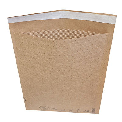 Pochettes matelassées à bulles kraft bi-couches 27x36 cm - Enveloppes à bulles