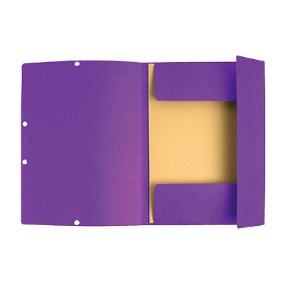 Chemise à élastique 3 rabats 24 x 32 cm pour 250 feuilles - Chemises-1