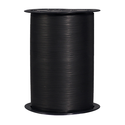 Bolduc mat noir Matline 10 mm x 250 m polypropylène - Bolducs unis