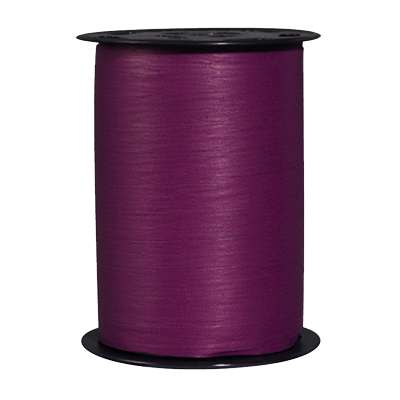 Bolduc mat violet 10 mm x 250 m polypropylène - Bolducs unis