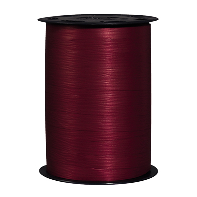 Bolduc mat 10 mm x 250 m bordeaux - polypropylène - Bolducs unis