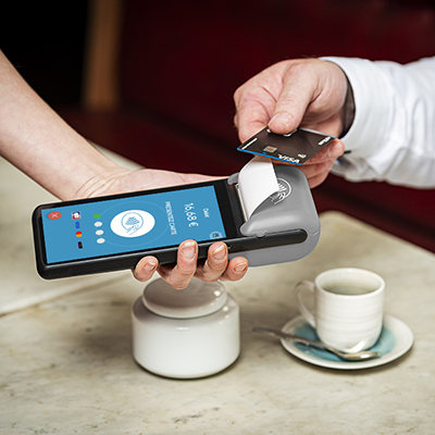 Caisse enregistreuse tactile portable Techfive ECR-76 avec imprimante – tout-en-un mobile - Encaissement mobile-4