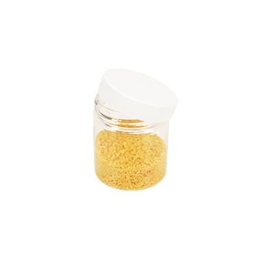 Pot PET cylindrique transparent avec couvercle vissant blanc - 75 ml – carton de 616 unités - Bouteilles et pots cylindriques-2