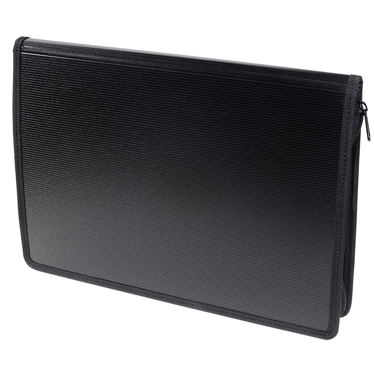 Conférencier zippé Exawallet A4 avec calculatrice – Dossier de conférence - Noir - Porte-blocs et Porte-documents-2